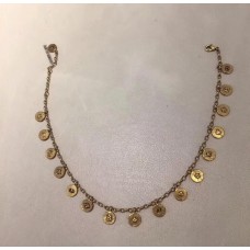 Kolekcja Christian Dior Amulette DAmour Brass Round-Star Uroczy zestaw biżuterii damskiej Bransoletka/Naszyjnik