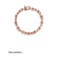 Bransoletka Tiffany Harddwear z ogniwami z 18-karatowego różowego złota, biżuteria damska, prezent