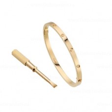 Bransoletka Cartier Love SM z 10 diamentami, żółte złoto Bransoletka Cartier Love SM z 10 diamentami, żółte złoto