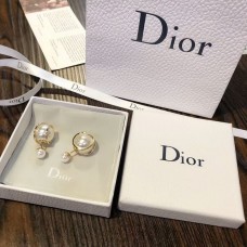 Dior Christian Dior Tribales Planet Kolczyki z żółtego złota i pereł
