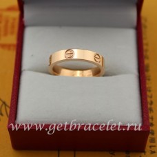 Obrączka ślubna Cartier Love w kolorze różowego złota