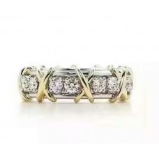 Tiffany Co. Schlumberger Cross Type 18k żółte złoto