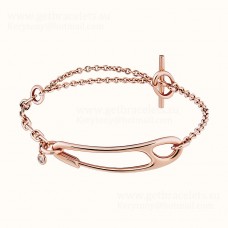 Bransoletka Hermes Chaine DAncre Punk z 1 diamentową biżuterią