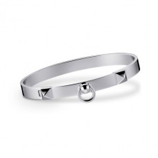 Bransoletka Hermes Collier de Chien z białego złota