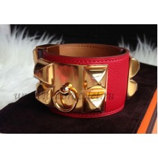 Bransoletka Hermes Collier de Chien z czerwonego złota