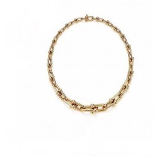 Naszyjnik Tiffany Hardwear z żółtego złota 18K z ogniwami stopniowanymi, UK Jewellery