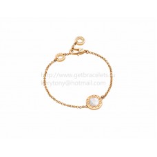 Bransoletka BVLGARI Baby z żółtego złota z masą perłową Bransoletka BVLGARI Baby z żółtego złota z masą perłową