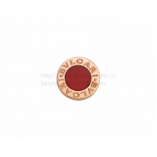 BVLGARI BVLGARI STWÓRZ SWOJĄ PARĘ Zestaw pojedynczych kolczyków z różowego złota z karneolem