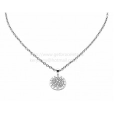 BVLGARI Naszyjnik BVLGARI Białe złoto z diamentami