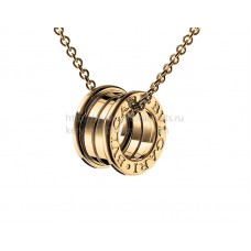Wisiorek Bvlgari B.zero1 z żółtego złota z łańcuszkiem