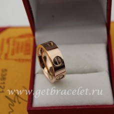 Pierścionek Cartier Love z różowego złota