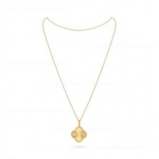 Van Cleef Arpels Magic Alhambra Długi naszyjnik 1 Motyw Żółte złoto