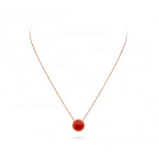 Wisiorek Van Cleef Arpels Perlee Couleurs Karneol w kolorze różowego złota