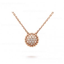 Wisiorek Van Cleef Arpels Perlee Diamonds w kolorze różowego złota