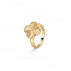 Pierścień Van Cleef Arpels Alhambra z żółtego złota