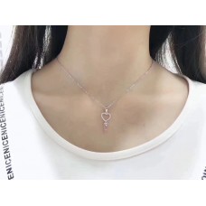 Naszyjnik z wisiorkiem Tiffany Keys Heart Key Crystals w najniższej cenie
