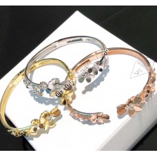 Bransoletka Van Cleef Arpels Frivole z 7 kwiatami z żółtego złota/białego złota/różowego złota z diamentem Bransoletka Van Cleef Arpels Frivole z 7 kwiatami z żółtego złota/białego złota/różowego złota z diamentem