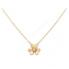 Wisiorek Van Cleef Arpels Frivole z żółtego/białego/różowego złota z diamentem